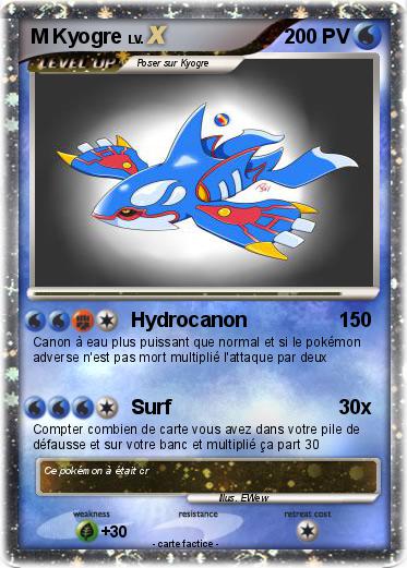 Pokemon M Kyogre