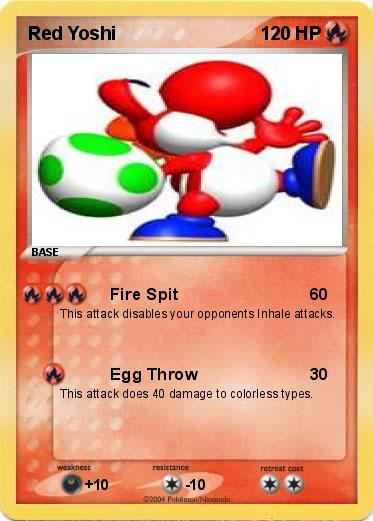 Pokemon Red Yoshi