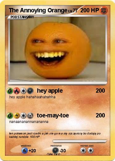 Pokemon The Annoying Orange