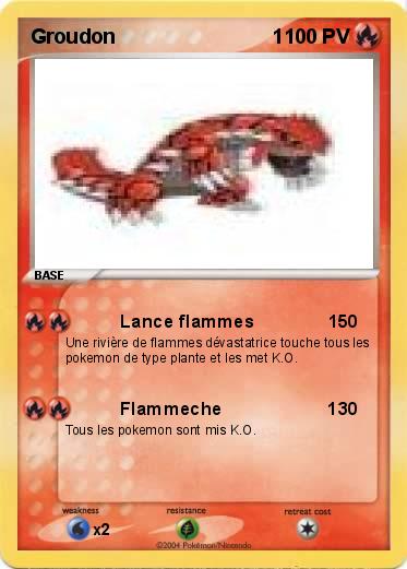 Pokemon Groudon                            1