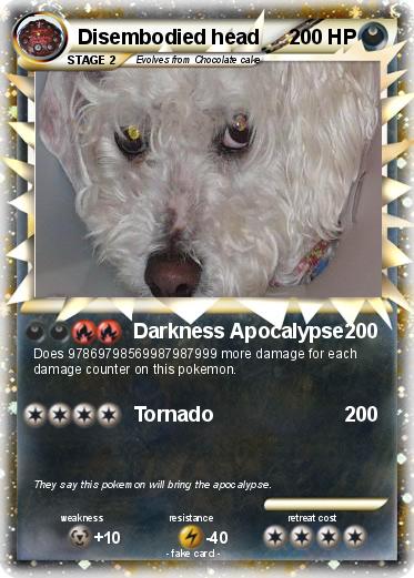 Pokemon Disembodied head