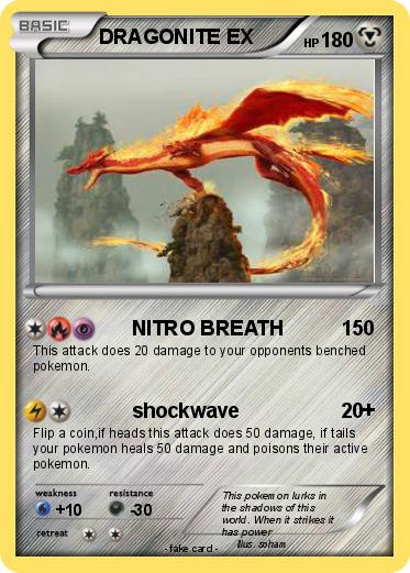 Pokemon DRAGONITE EX