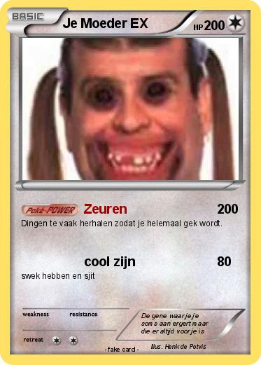 Pokemon Je Moeder EX