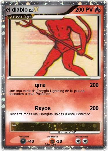 Pokemon el diablo