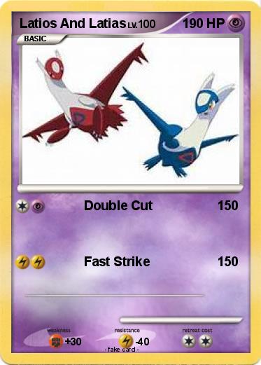 Pokemon Latios And Latias