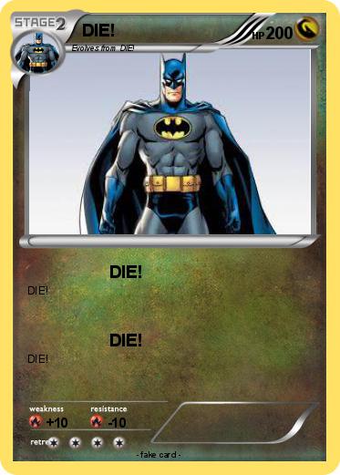 Pokemon DIE!