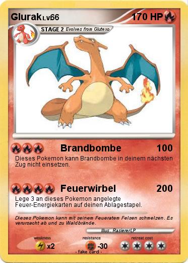 Pokemon Glurak