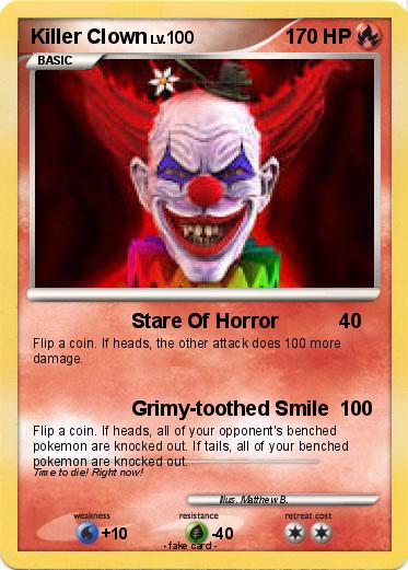 Pokemon Killer Clown