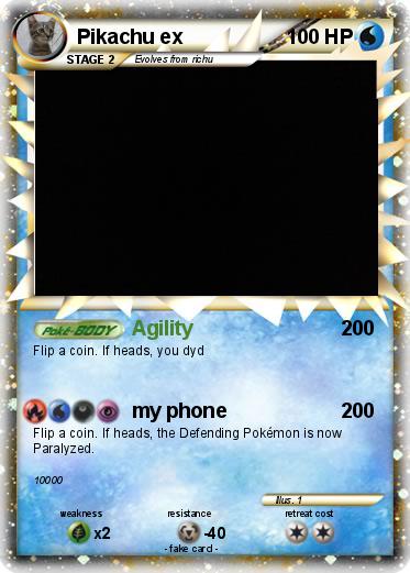 Pokemon Pikachu ex