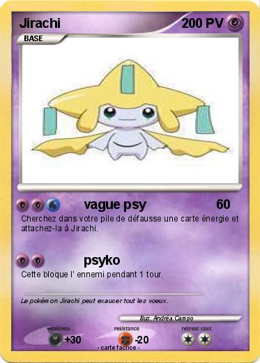 Pokemon Jirachi