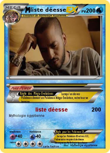 Pokemon liste déesse