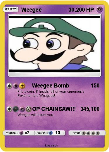 Pokemon Weegee                  30,