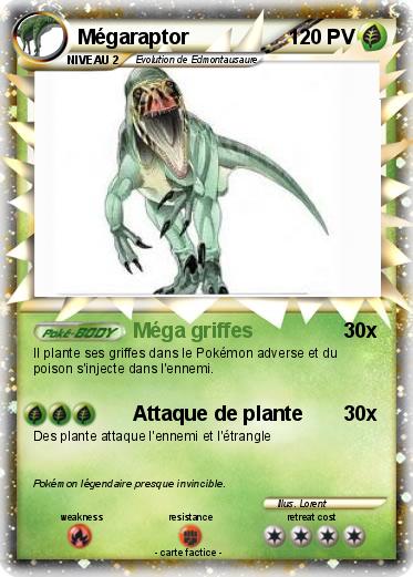 Pokemon Mégaraptor