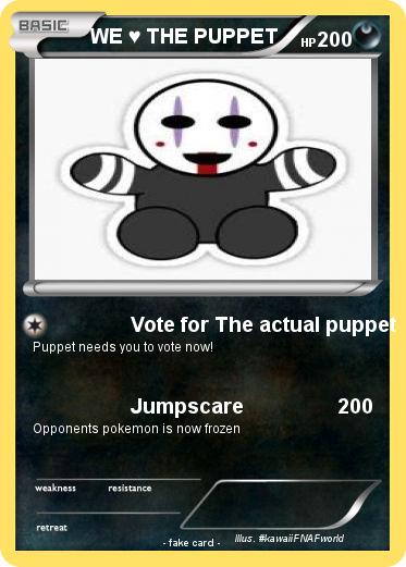 Pokemon WE ♥ THE PUPPET