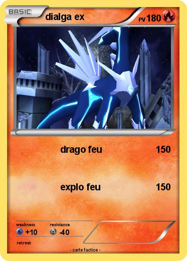 Pokemon dialga ex