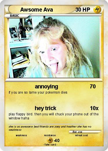 Pokemon Awsome Ava