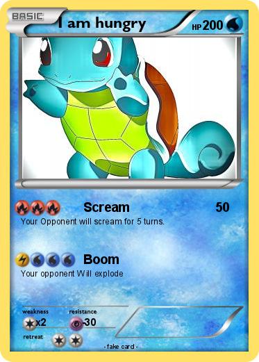 Pokemon I am hungry