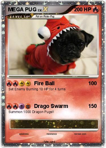 Pokemon MEGA PUG