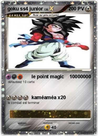 Pokemon goku ss4 junior