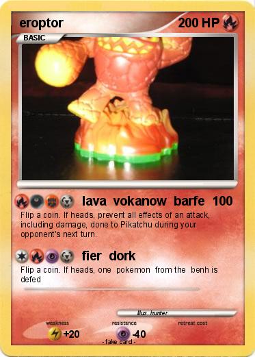 Pokemon eroptor