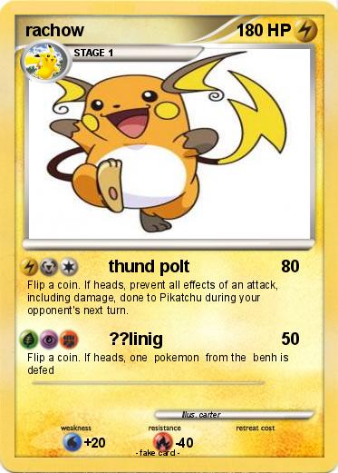 Pokemon rachow