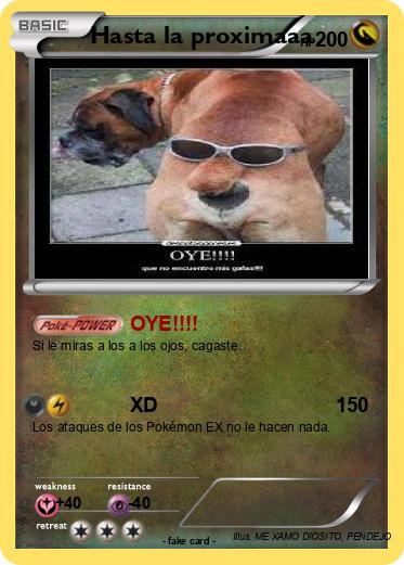 Pokemon Hasta la proximaaa