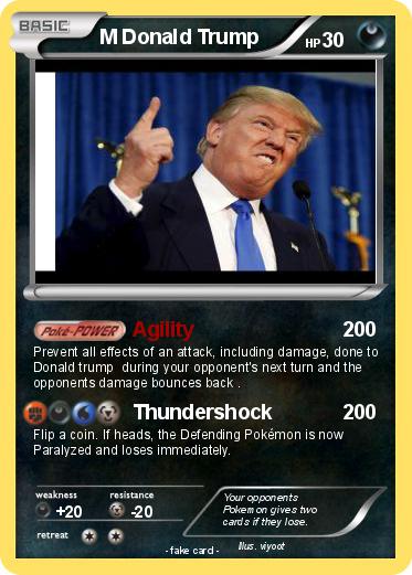 Pokemon M Donald Trump