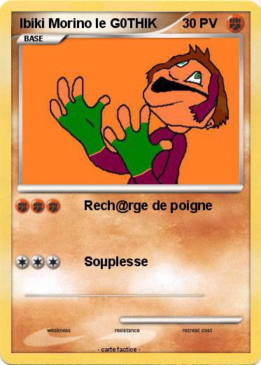 Pokemon Ibiki Morino le G0THIK