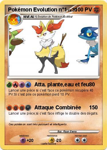 Pokemon Pokémon Evolution n°1