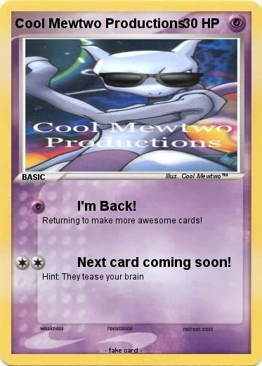 Pokemon Cool Mewtwo Productions