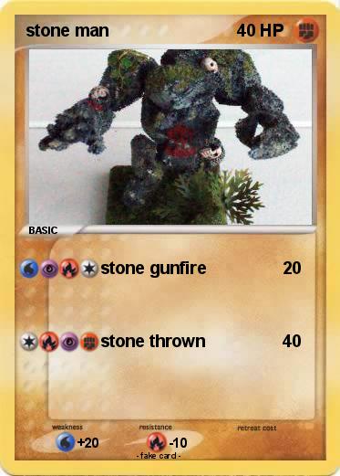Pokemon stone man