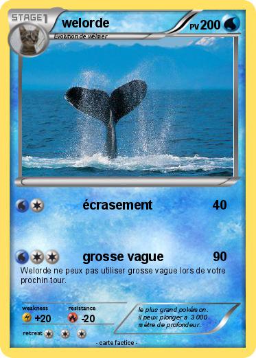 Pokemon welorde