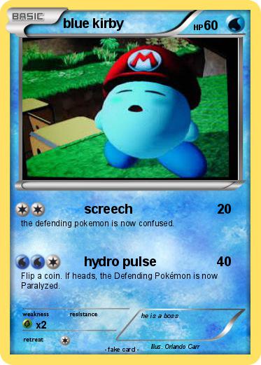 Pokemon blue kirby