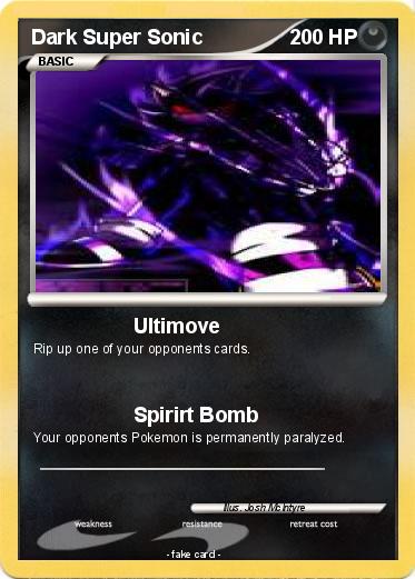 Pokemon Dark Super Sonic