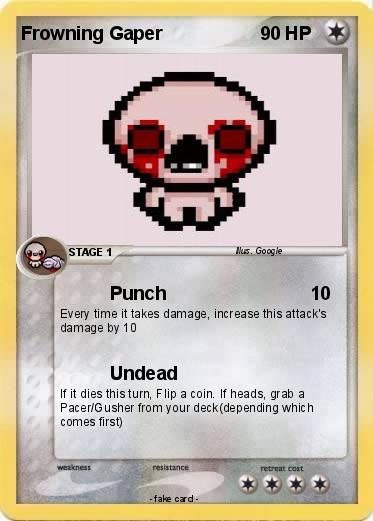 Pokemon Frowning Gaper