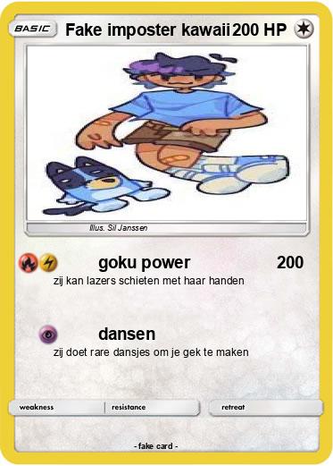 Pokemon Fake imposter kawaii