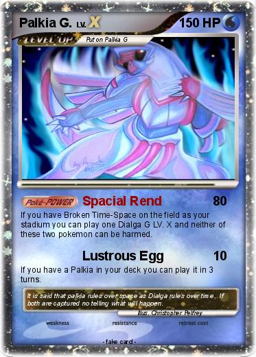 Pokemon Palkia G.