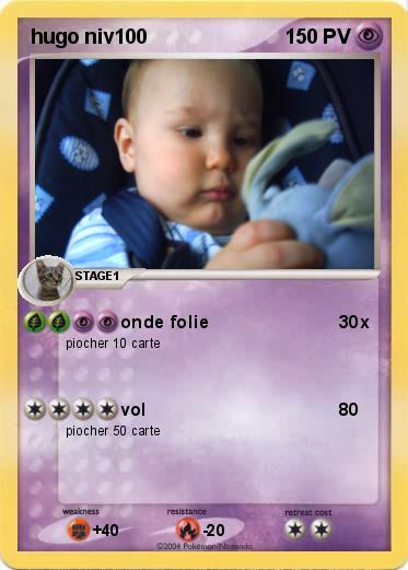 Pokemon hugo niv100 