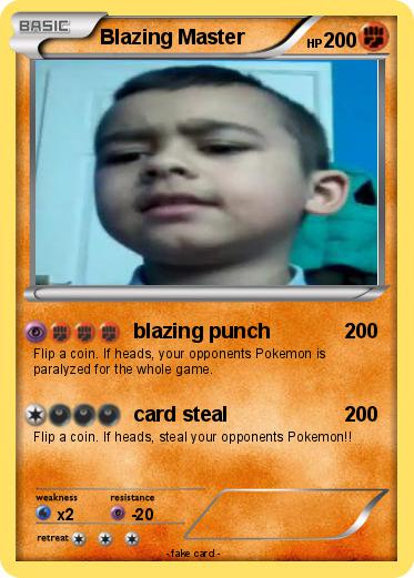 Pokemon Blazing Master