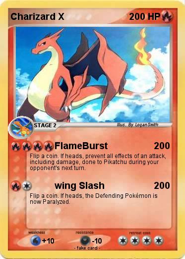 Pokemon Charizard X