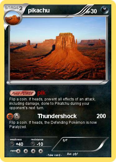 Pokemon pikachu