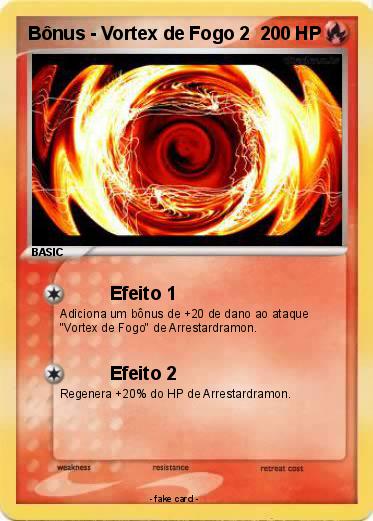 Pokemon Bônus - Vortex de Fogo 2