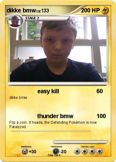 Pokemon dikke bmw