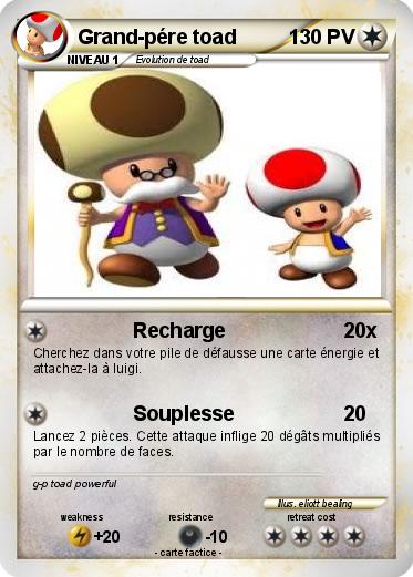 Pokemon Grand-pére toad