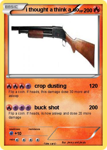 Pokemon i thought a think a do