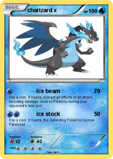 Pokemon charizard x