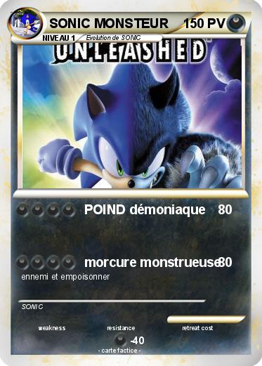 Pokemon SONIC MONSTEUR