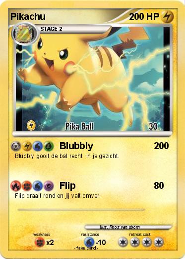 Pokemon Pikachu
