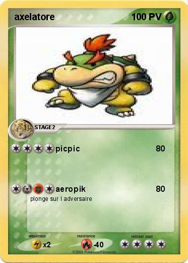 Pokemon axelatore 