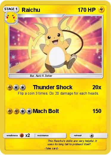 Pokemon Raichu